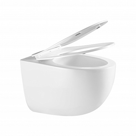 Подвесной унитаз безободковый Terminus Енисей Monolit 560х390 белый Владикавказ - фото 7