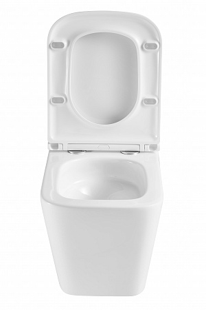 Подвесной унитаз безободковый Terminus Ватикан Monolit 490х340 белый Владикавказ - фото 7