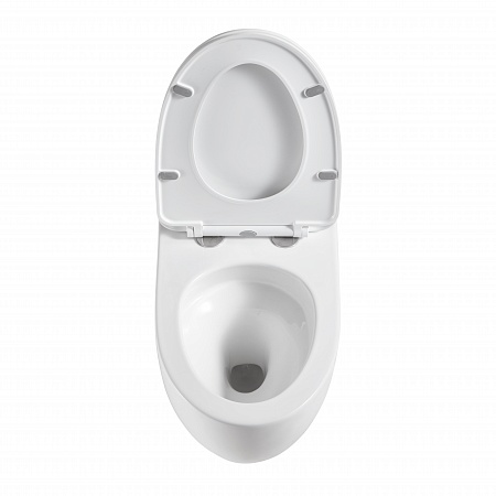 Подвесной унитаз безободковый Terminus Енисей Monolit 560х390 белый Владикавказ - фото 3